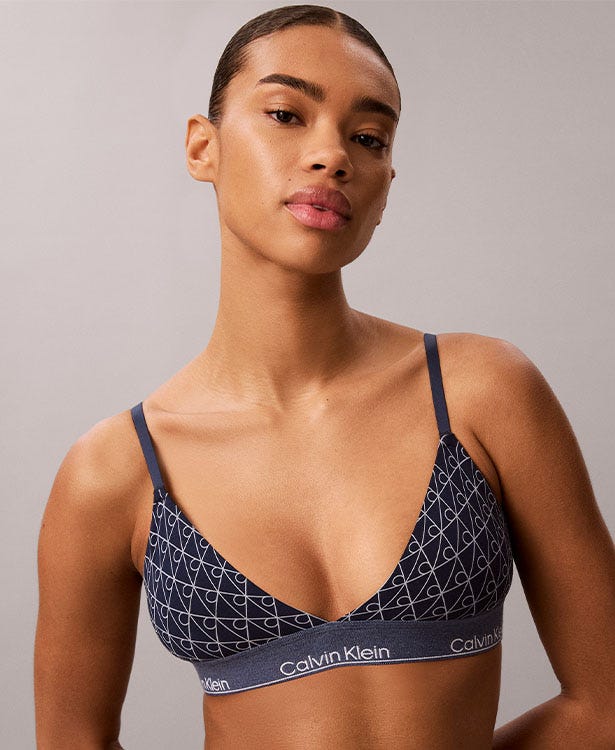 Icon Cotton Modal Triangle Bra