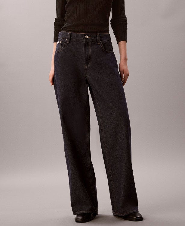 Low Rise Baggy Jeans